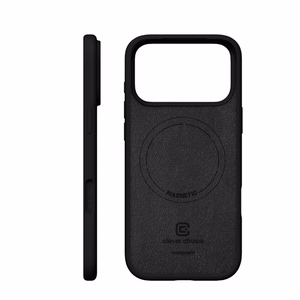 Crong Color Cover Magnetic MagSafe vāciņš ierīcei iPhone 17 Pro Max, melns