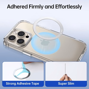 Tech-Protect MMP-110 2in1 MagSafe gredzens - sudraba / sudraba