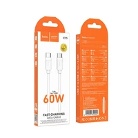 Kabelis USB C uz USB C Hoco PD 5A 240W 1 m X115 balts