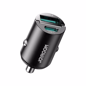Joyroom JR-CCN18 автомобильное зарядное устройство 65W USB-A USB-C чёрный