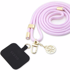 Guess GUOUCNMG4EU Universal CBDY Cord ремешок сиреневый/lila Nylon 4G Metal Charm