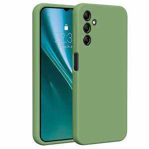 Etteri silikona viedtālruņa apvalks Samsung Galaxy A14 - gaiši zaļš