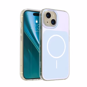Etteri Hidden Pearl maciņš iPhone 15 6,1" gaiši zils