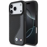 BMW M Carbon Logo Magnētiskais viedtālruņa apvalks iPhone 17 Pro - grafīts