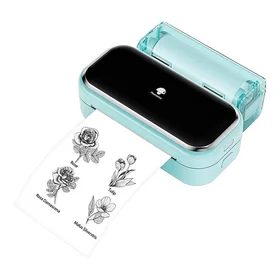 Phomemo M03 portatīvs uzlīmju printeris (zaļš)