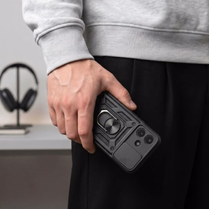 Tech-Protect CamShield Pro vāciņš modelim Xiaomi Redmi Note 17 Pro 5G – melns