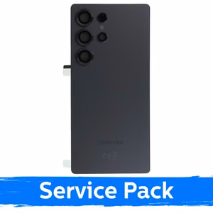 Back Cover Compatible With Samsung S938 S25 Ultra / Titanium Black / (Service Pack)