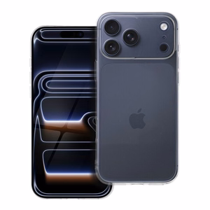 Caurspīdīgs viedtālruņa apvalks 2 mm IPHONE 17 Pro Max (kameras aizsardzība) caurspīdīgs