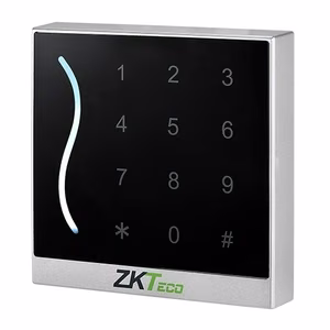 ZKTeco ProID30 13,56 MHz RFID bezkontakta karšu lasītājs ar skārienjutīgu tastatūru, Wiegand 26, IP65