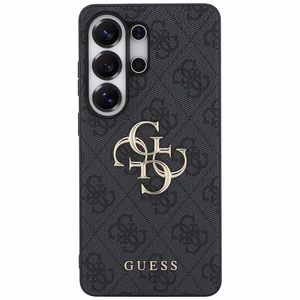 Guess maciņš 4G Big Metal Logo for Samsung Galaxy S26 Ultra melns