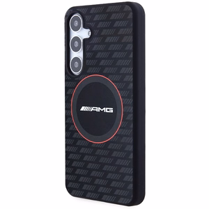AMG silikona oglekļa raksta MagSafe apvalks Samsung Galaxy S24 - melns