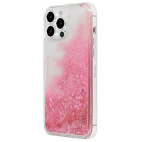 Viedtālruņa apvalks Liquid Heart Iphone 11 Pro rozā zelta krāsas