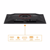 AOC G4 Q27G4ZD computer monitor 68.6 cm (27") 2560 x 1440 pixels Quad HD QD-OLED melns, sarkans