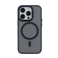 Frozen Magnētiskais viedtālruņa apvalks iPhone 13 Pro Max 6,7" melns