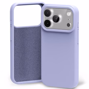 Mercury Silicone maciņš iPhone 17 Pro / 18 Pro, lavandas pelēks