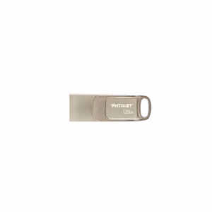 Patriot Memory Tab T560 128GB USB flash drive Dual USB 120MB/s (PS128GT560DS5D) Silver