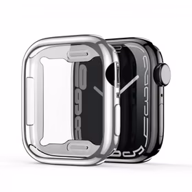 Phone Maciņš Dux Duxis "Samo" priekš Apple Watch 7 45mm Sudrabs (Ar LCD screen protection glass)