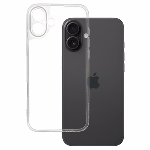 Īpaši plāns 1mm viedtālruņa apvalks Iphone 16 Plus caurspīdīgs