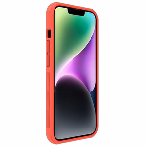 Nillkin Super Frosted Shield Pro viedtālruņa apvalks iPhone 14 Plus aizmugurējais apvalks sarkans