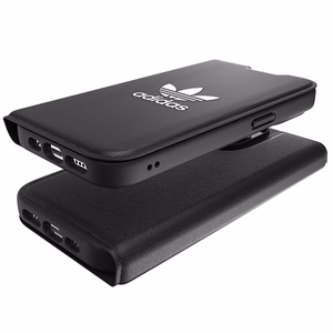 Adidas OR Viedtālruņa apvalks Booklet BASIC iPhone 14 Pro 6.1" melns/balts 50182