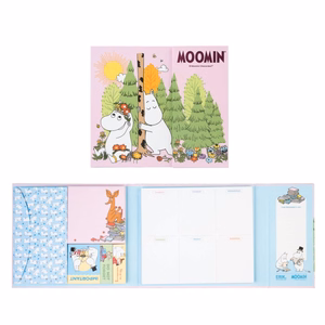 Moomins A4 nedēļas plānotājs ar līmlapiņām