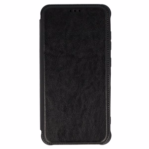 Razor ādas grāmatas tipa viedtālruņa apvalks Samsung Galaxy S23 FE melns
