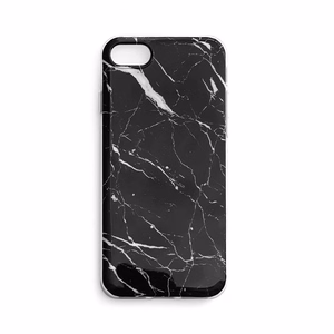 Wozinsky Marble gels apvalks marmora Samsung Galaxy A03s (166.5) melna
