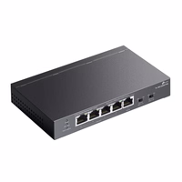 TP-Link TL-SG1005P-PD network switch Gigabit Ethernet (10/100/1000) Power over Ethernet (PoE) melns
