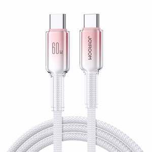 USB-C - USB-C kabelis Joyroom S-A42 60W 1.2m balts