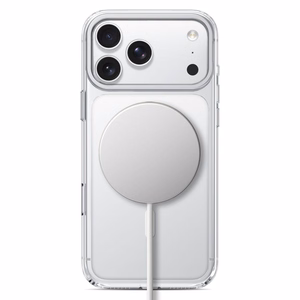 Tech-Protect MagStand MagSafe CC maciņš, paredzēts iPhone 18 Pro / 17 Pro, caurspīdīgs