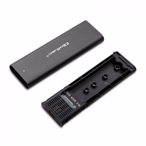 Qoltec 50311 SSD diska korpuss melns M.2