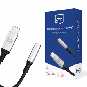 3mk USB-C–3,5 mm audio adapteris