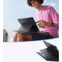 ESR Atveramais hibrīda apvalks iPad 10.9" 2020-2022 (4/5 gen.) / 11" 2024-2025 (6/7 gen.) - melns