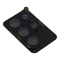 5D pilnas līmes kameras rūdītais stikls – Samsung Galaxy S25 Ultra melns