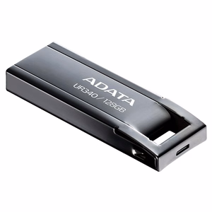 ADATA UR340 USB zibatmiņa 128 GB USB Type-A 3.2 Gen 2 (3.1 Gen 2) melna