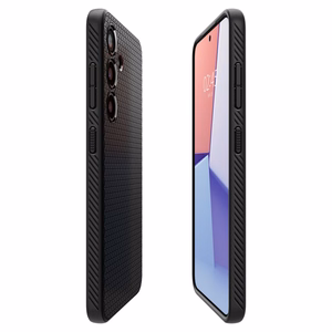 Spigen Liquid Air viedtālruņa apvalks Samsung Galaxy S24 - matēts melns