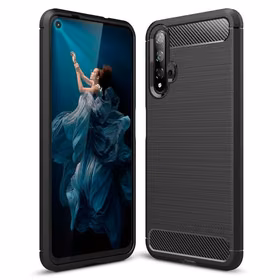 CARBON viedtālruņa apvalks HONOR 20 / Nova 5T melns