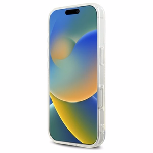 Karl Lagerfeld KLHCP16XHKHDCELT iPhone 16 Pro Max 6.9" caurspīdīgs cietais apvalks IML Rhinestones Karl galva