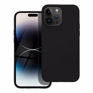 SILIKONA viedtālruņa apvalks IPHONE 14 Pro Max melns