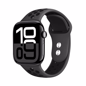 Crong Duo Sport siksniņa Apple Watch 38 / 40 / 41 / 42 mm, pelēka un melna