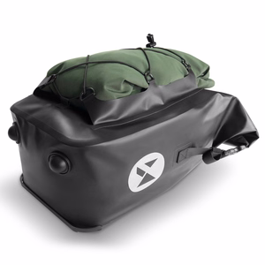 Ūdensnecaurlaidīga velosipēda bagāžnieka soma Wozinsky WBB24BK, 25 l, melna