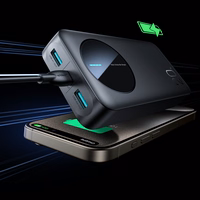 Portatīvais lādētājs Joyroom JR-PBF14 2.4A LED 20000mAh (melns)