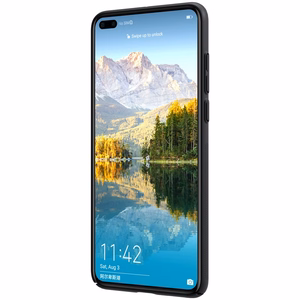 Nillkin Super Frosted Shield vāciņš ierīcei Huawei P40, melns
