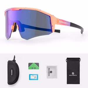 Rockbros SP297 polarizētas riteņbraukšanas brilles - violetas