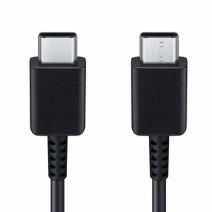 Samsung EP-DN975BBE USB-C - USB-C 5A 1m kabelis (lielapjoma – aizstājējiepakojums) – melns