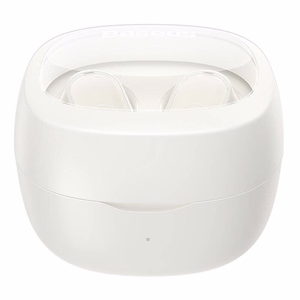 Bezvadu austiņas Baseus Bowie WM02 TWS, Bluetooth 5.0 (baltas) OS
