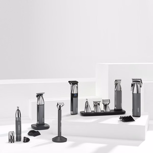 BaByliss Super-X Metal OT996E – bezvadu bārdas trimmeris mitrai un sausai lietošanai, sudraba