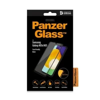 PanzerGlass E2E Regulārais rūdītais stikls Samsung Galaxy A03 - ar melnu rāmi