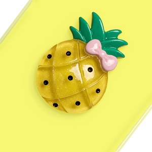 Fruit 2in1 maciņš paredzēts iPhone 17 6,3" dzeltens