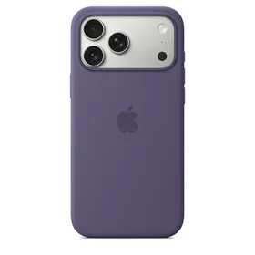 iPhone 17 Pro Max silikona viedtālruņa apvalks ar MagSafe – purpura migla